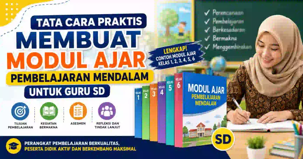Download Modul Ajar RPM Kelas 2 Lengkap Seluruh Mata Pelajaran