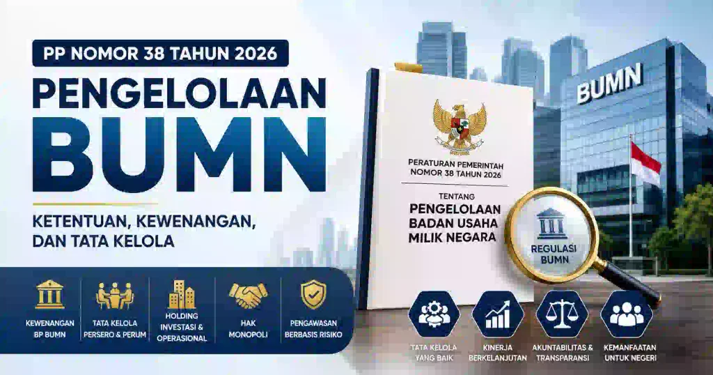 PP Nomor 38 Tahun 2026 tentang Pengelolaan BUMN