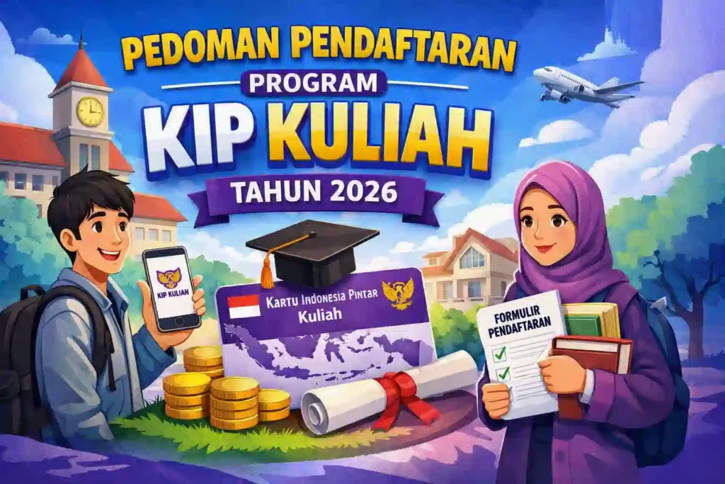 Pedoman Pendaftaran Program KIP Kuliah Tahun 2026