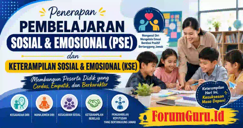 Penerapan Pembelajaran Sosial dan Emosional (PSE) dan KSE di Sekolah