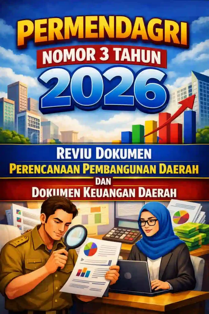 Permendagri Nomor 3 Tahun 2026 Tentang Reviu Dokumen Perencanaan Pembangunan Daerah Dan Dokumen Keuangan Daerah