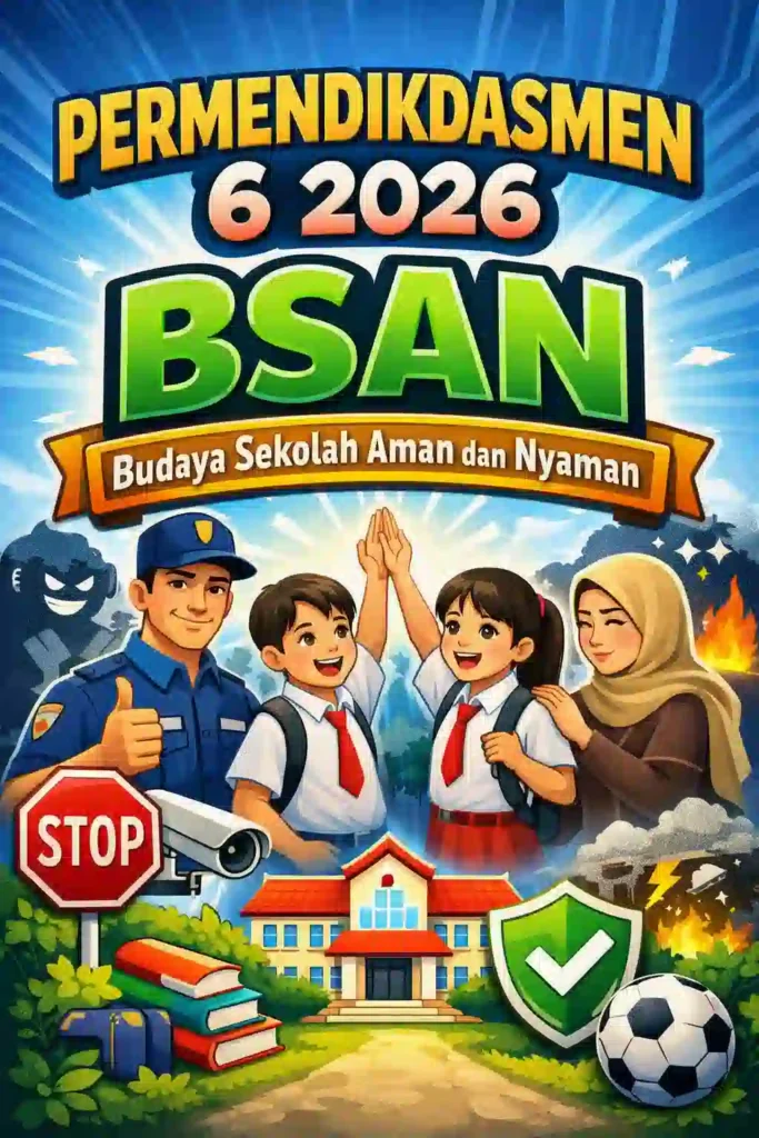Permendikdasmen Nomor 6 Tahun 2026 tentang BSAN
