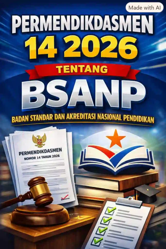 Permendikdasmen Nomor 14 Tahun 2026 tentang BSANP