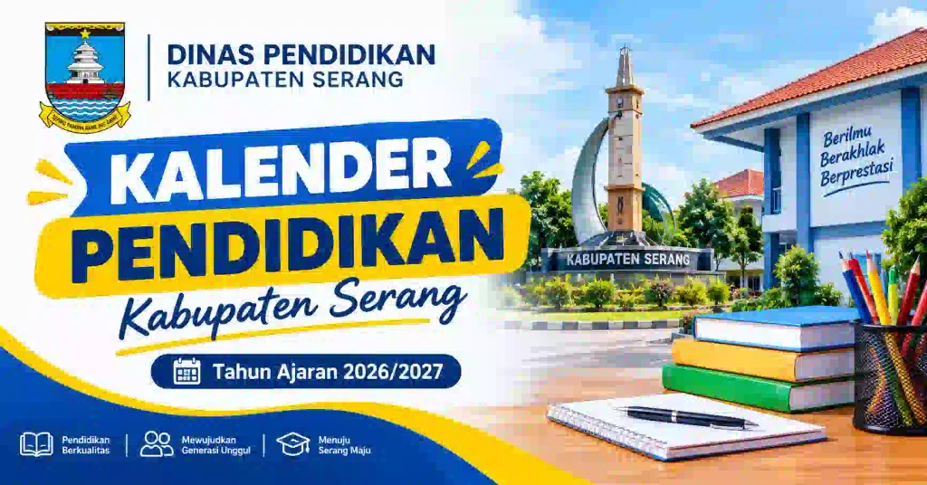 Kalender Pendidikan Kabupaten Serang Tahun Ajaran 2026/2027