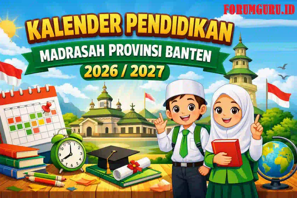 Kalender Pendidikan Madrasah Provinsi Banten 2026/2027